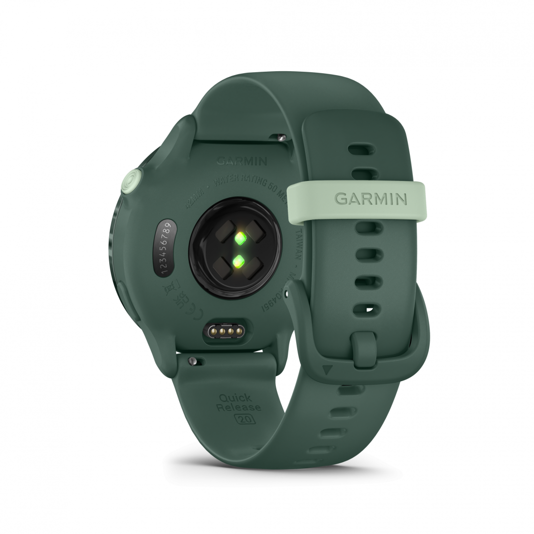 Smartwatch Garmin vivoactive 6, GPS, 42mm, curea silicon, Jasper Green/J. Green Metallic 4 Smartwatch Garmin vivoactive 6, GPS, 42mm, curea silicon, Jasper Green/J. Green Metallic - imagine 4