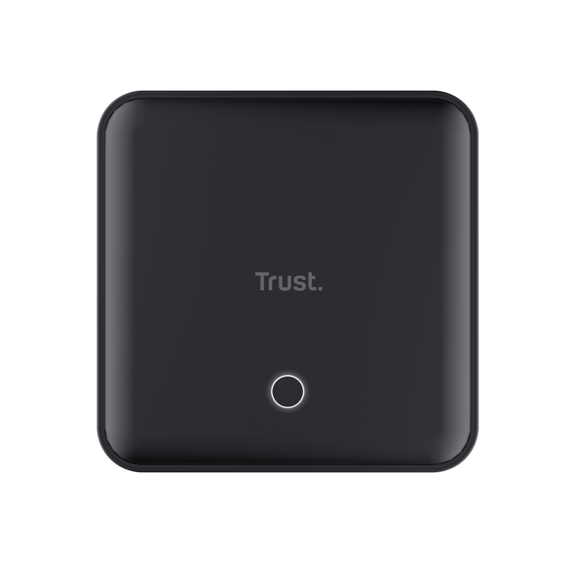 Statie de incarcare, Trust, MAXO, 100W, 4-porturi, USB-C, 85x85x25mm, Negru 3 Statie de incarcare, Trust, MAXO, 100W, 4-porturi, USB-C, 85x85x25mm, Negru - imagine 3