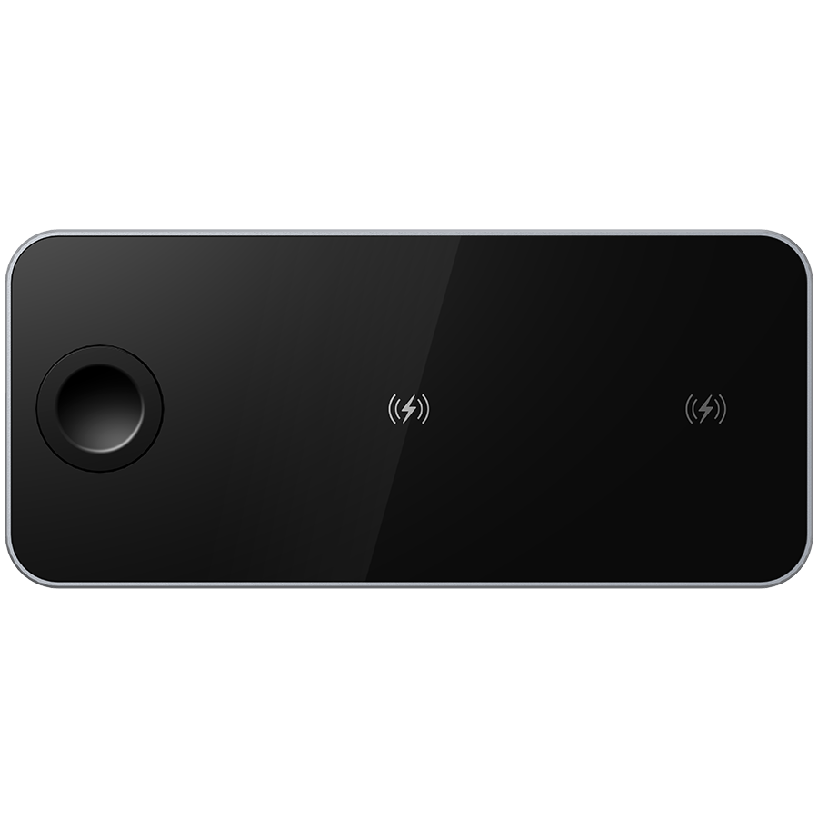 Incarcator wireless 3in1 Prestigio PCS105A_SG ReVolt A5, 3-in-1, Negru 2 Incarcator wireless 3in1 Prestigio PCS105A_SG ReVolt A5, 3-in-1, Negru - imagine 2