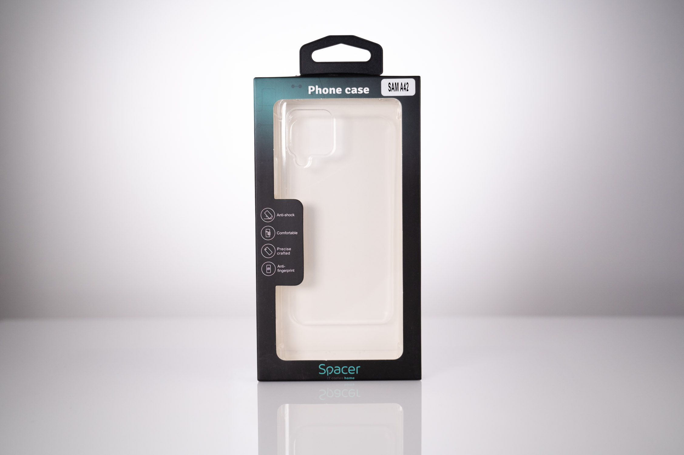 Husa de protectie Spacer pentru Samsung Galaxy A42, material flexibil TPU, Transparenta 4 Husa de protectie Spacer pentru Samsung Galaxy A42, material flexibil TPU, Transparenta - imagine 4