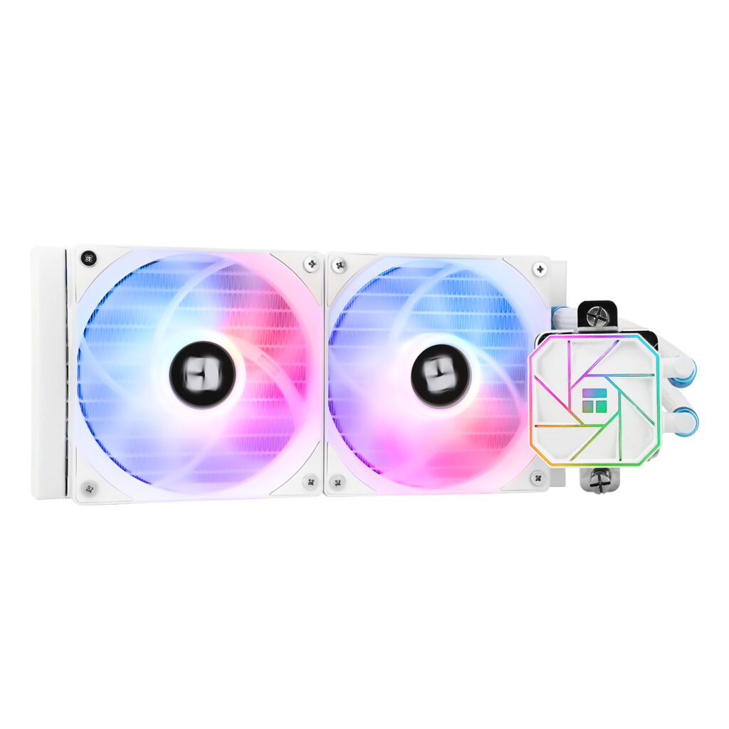 Cooler procesor, Thermalright, Aqua Elite 240 White A-RGB V3, LGA1851/LGA1700/AM5