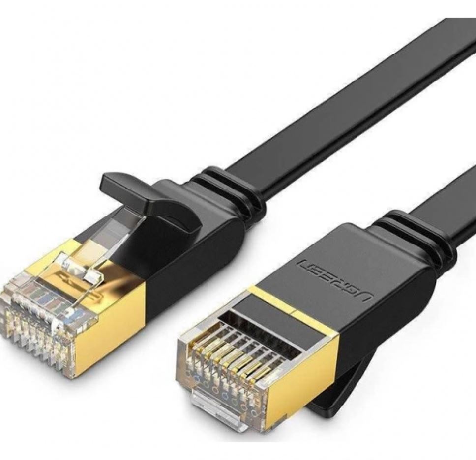 Cablu patch cord UTP Ugreen Cat6, cupru-aluminiu, 30m, negru