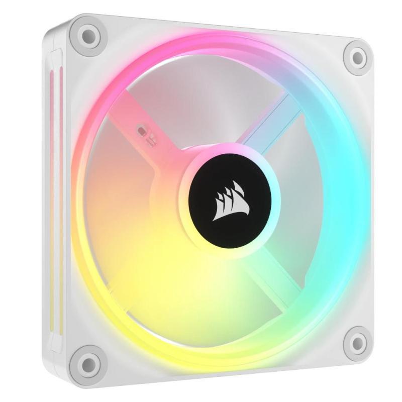 Ventilator Corsair iCUE LINK QX120 RGB Magnetic Dome, Expansion Kit, 120 mm, alb 1 Ventilator Corsair iCUE LINK QX120 RGB Magnetic Dome, Expansion Kit, 120 mm, alb