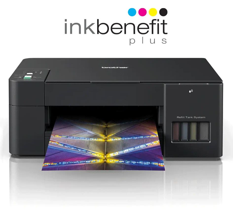 Multifunctional inkjet color CISS Brother DCP-T420W, InkBenefit Plus, Wireless, A4, negru