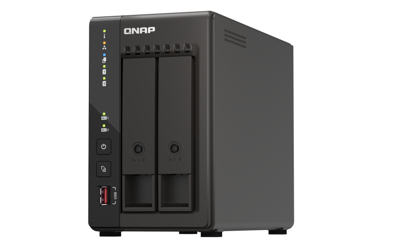 Network Attached Storage Qnap TS-253E cu procesor Intel® Celeron® J6412, 2-bay, 8GB DDR4
