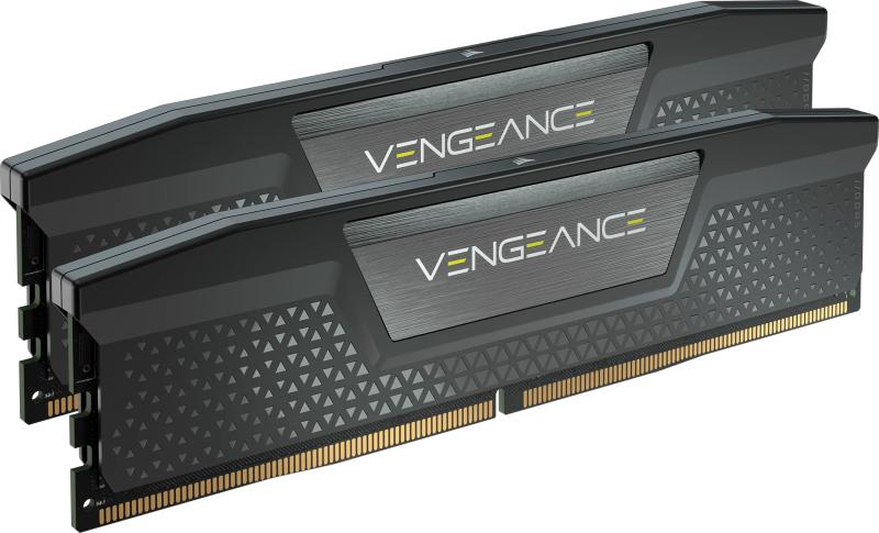 Memorie Corsair Vengeance 32GB, DDR5, 6000MHz, CL38, 2x16GB, Intel XMP, Negru