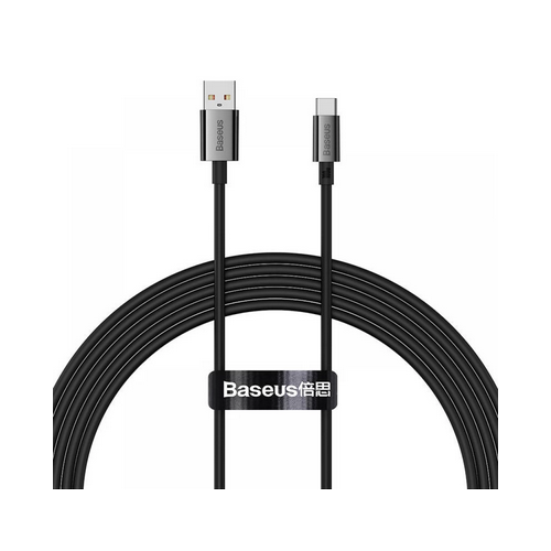 Cablu Baseus Superior USB – USB-C, 1,5 m, negru
