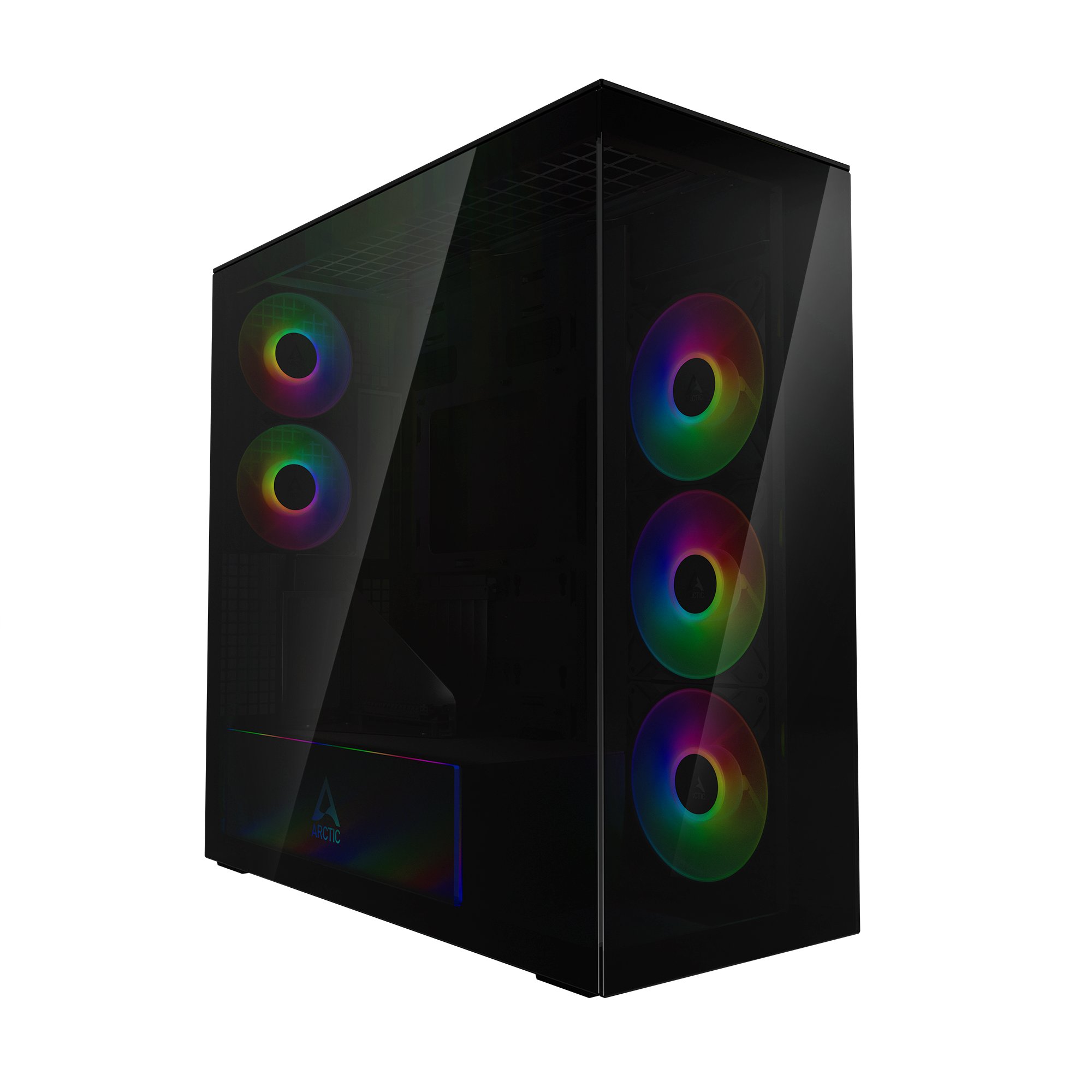 Carcasa ARCTIC Xtender VG, MiddleTower, E-ATX, riser PCIe inclus, Negru 1 Carcasa ARCTIC Xtender VG, MiddleTower, E-ATX, riser PCIe inclus, Negru