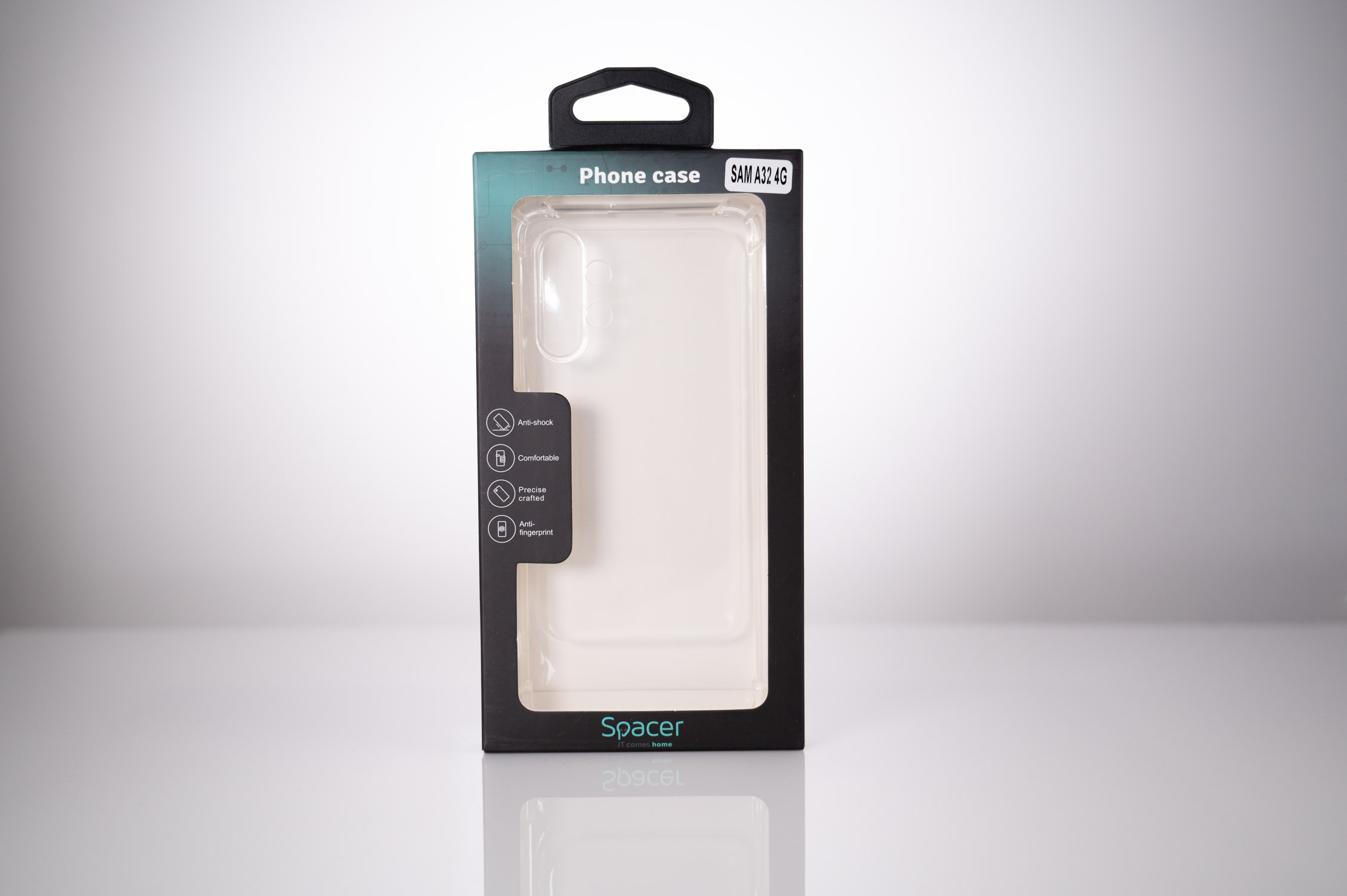 Husa de protectie Spacer pentru Samsung Galaxy A32 4G, material flexibil TPU, Transparenta 4 Husa de protectie Spacer pentru Samsung Galaxy A32 4G, material flexibil TPU, Transparenta - imagine 4