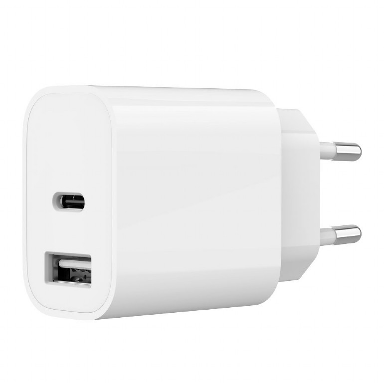 GEMBIRD 2-port universal USB charger A+C