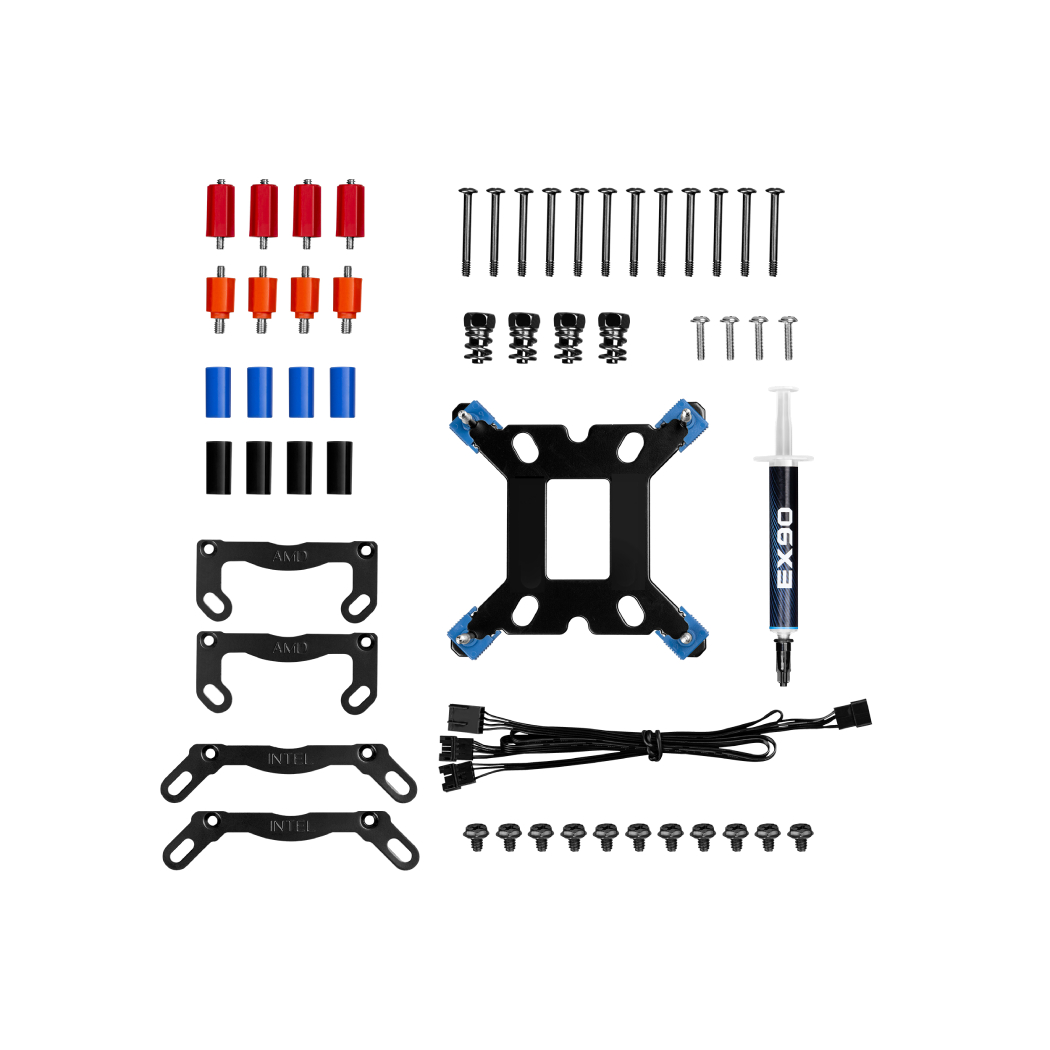 Cooler PCCOOLER, skt. universal, racire cu lichid, vent. 3x120mm, 600-1850rpm 3 Cooler PCCOOLER, skt. universal, racire cu lichid, vent. 3x120mm, 600-1850rpm - imagine 3