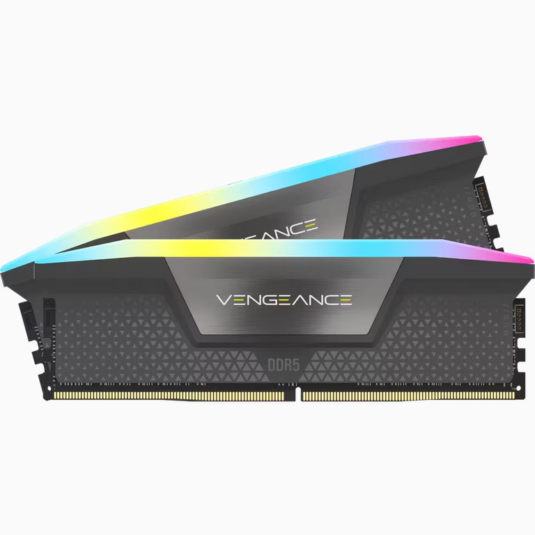 Memorie Corsair VENGEANCE® RGB 32GB (2x16GB) DDR5 5600MT/s CL36, AMD EXPO, Dual Channel Kit