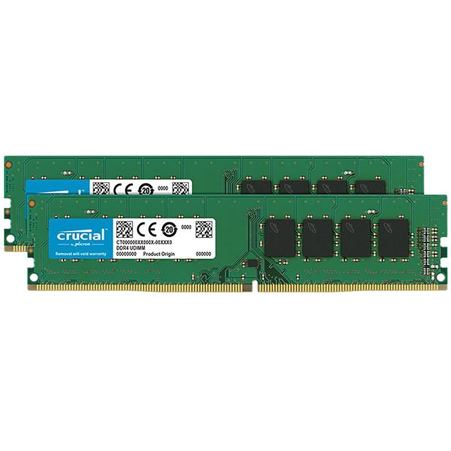 Crucial RAM – 16 GB (2 x 8 GB Kit) – DDR4 3200 DIMM CL22