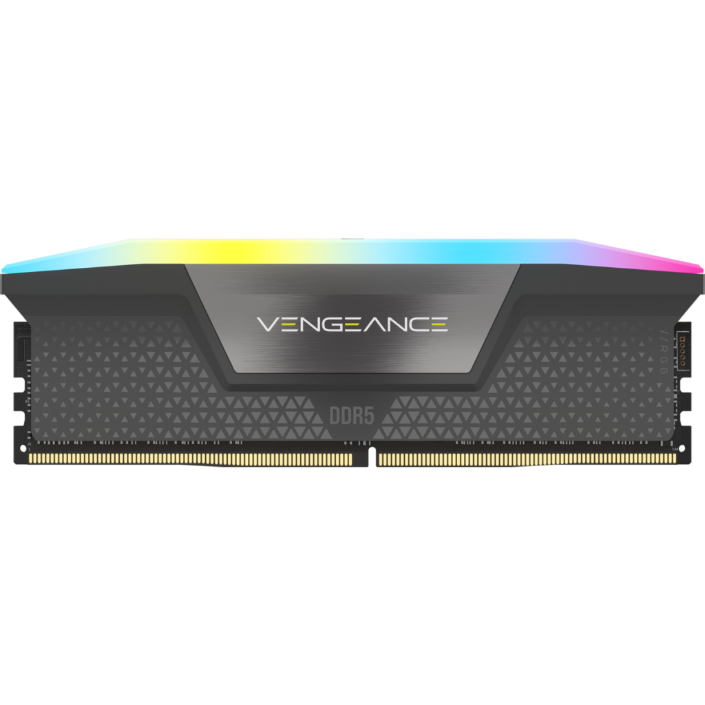 Memorie Corsair VENGEANCE® RGB, 64GB DDR5, 5200MHz CL40, optimizat AMD EXPO, Dual Channel Kit