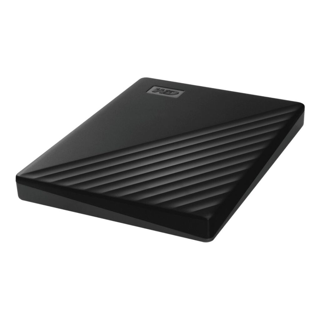 HDD extern WD My Passport 4TB, 2.5″, USB 3.2 Gen1, Negru