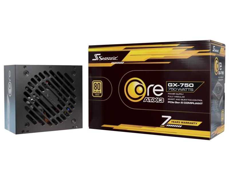 Sursa Seasonic Core GX-850-V2 ATX3.1, 80 Plus Gold, 850W, Full Modulara, 12VHPWR, Negru