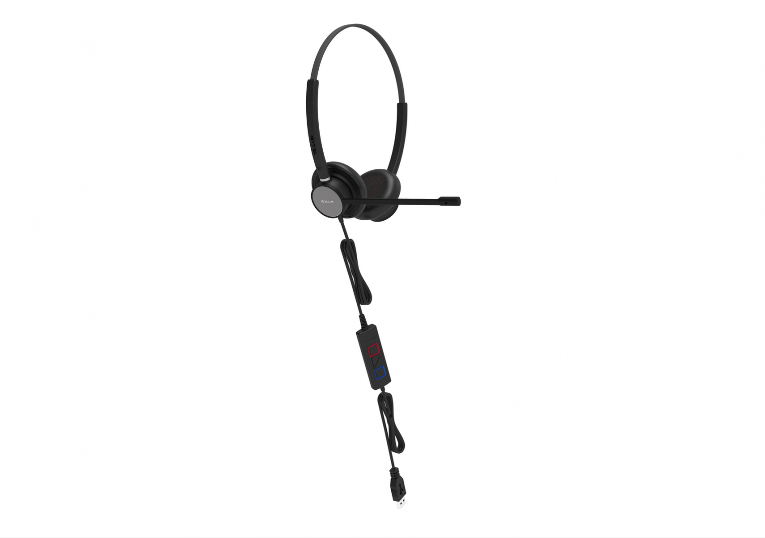 Casti Tellur Voice 320, Binaural, USB, Adaptor Type-C, Negru 2 Casti Tellur Voice 320, Binaural, USB, Adaptor Type-C, Negru - imagine 2