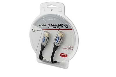 Cablu HDMI Gembird 19pin, 4.5m, aurit, set 2 bucati 3 Cablu HDMI Gembird 19pin, 4.5m, aurit, set 2 bucati - imagine 3