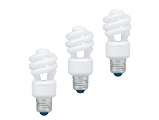 Bec economic, Panasonic, putere lampa 11W, Echivalent pentru incandescenta 55W, EFD11E27HD3E, pack 3