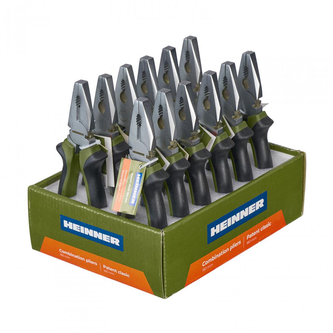 Patent clasic 180mm, Otel-Carbon, maner plastic, Verde 2 Patent clasic 180mm, Otel-Carbon, maner plastic, Verde - imagine 2