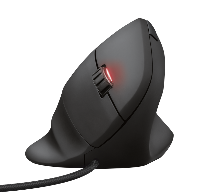 Mouse gaming ergonomic vertical Trust Rexx, Negru