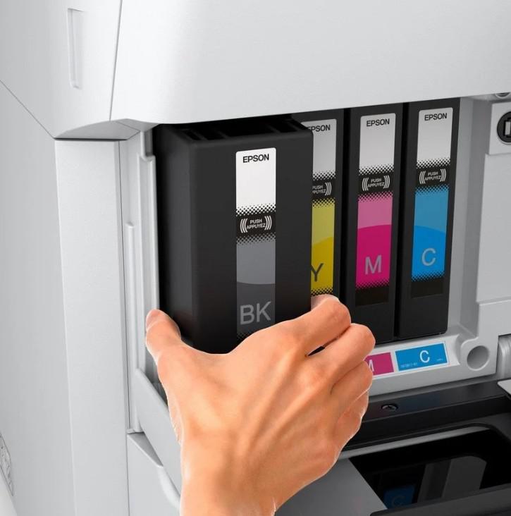 Imprimantă multifuncțională Epson WorkForce Pro EM-C7100DWF, A3+, wireless, 13 ppm/A3, Duplex, ADF 50 coli 4 Imprimantă multifuncțională Epson WorkForce Pro EM-C7100DWF, A3+, wireless, 13 ppm/A3, Duplex, ADF 50 coli - imagine 4