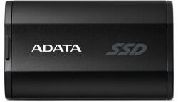 SSD EXTERN ADATA, SD810, USB Type-C, 500 GB, scriere 2000 MB/s / citire2000 MB/s, waterproof, plastic „SD810-500G-CBK” (timbru verde 0.03 lei)