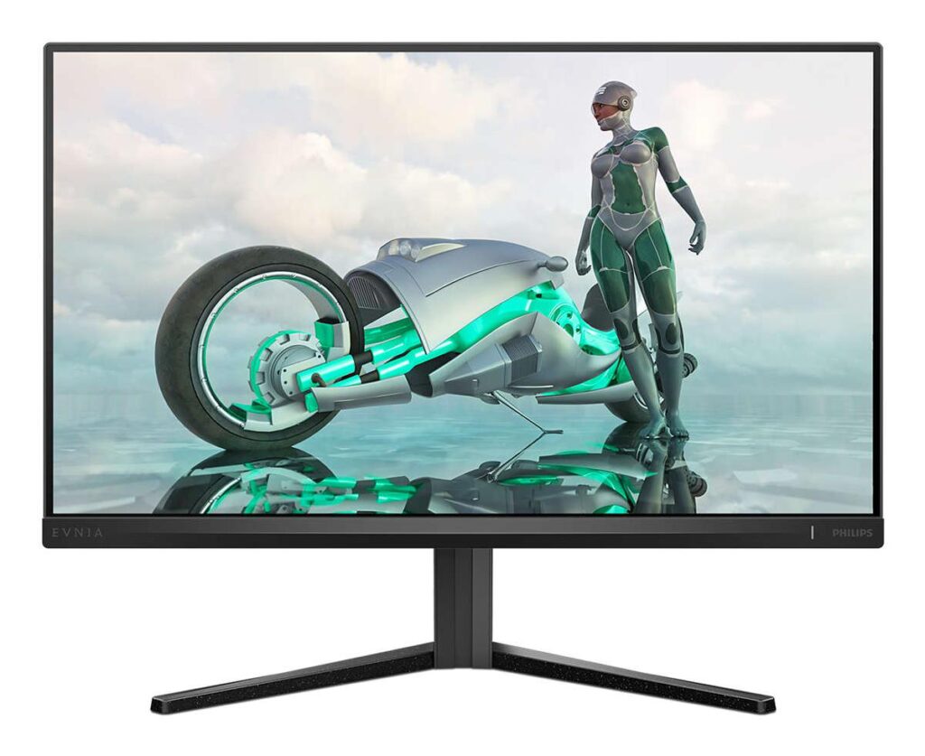 Monitor Gaming Philips EVNIA, 23.8″, Fast IPS, FHD 1920×1080, 180Hz, 1ms (0.5ms MPRT), HDR10 FlickerFree, Boxe 2Wx2, HDMI, DisplayPort, 24M2N3200S/00