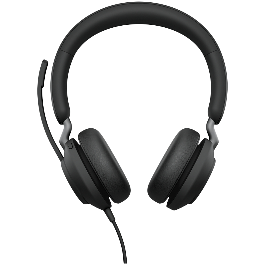 Casti stereo cu microfon Evolve2 40 SE, Jabra, USB-A, Negru 3 Casti stereo cu microfon Evolve2 40 SE, Jabra, USB-A, Negru - imagine 3