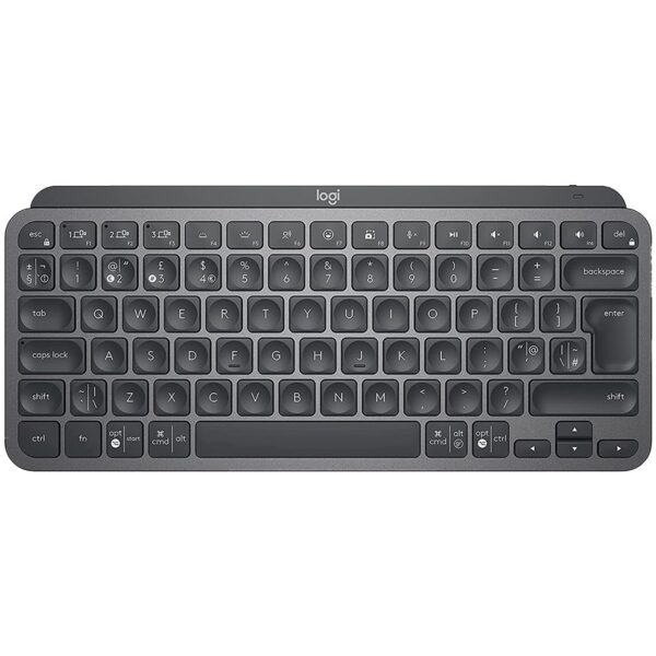 Tastatura Wireless Logitech MX Mechanical Perfomance Mini, Iluminata, Silentioasa, USB, BT, US INT, Negru