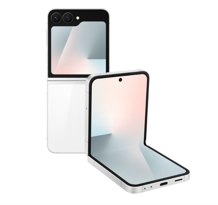 Telefon mobil Samsung Galaxy Z Flip7 FE, 8GB RAM, 128GB, 5G, White