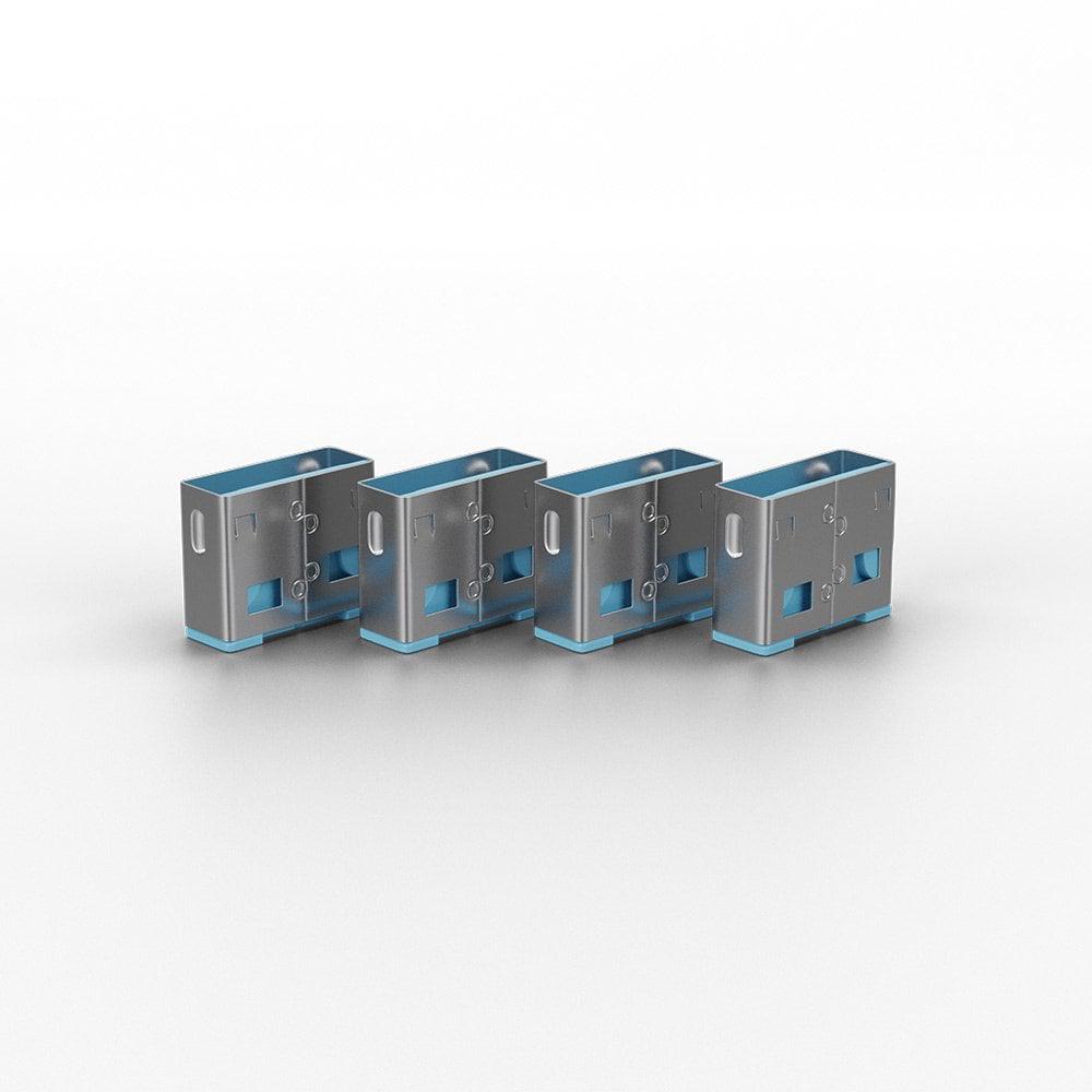 Adaptor Lindy LY-40452 USB Port Locks 4x blue