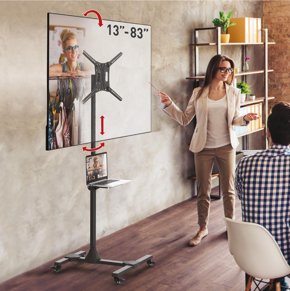 Suport Mobile Tv Mount Cart+Self 32"-83", "Sw411H" 5 Suport Mobile Tv Mount Cart+Self 32"-83", "Sw411H" - imagine 5