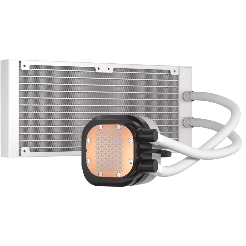 Cooler procesor Corsair NAUTILUS ARGB, 240mm, racire cu lichid, alb 5 Cooler procesor Corsair NAUTILUS ARGB, 240mm, racire cu lichid, alb - imagine 5