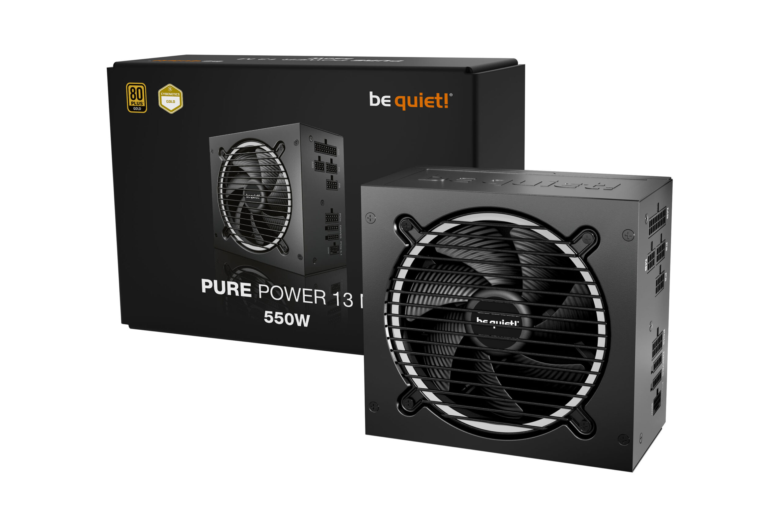 Sursa PC Be quiet! 550W 80+ Gold Pure Power 13 M, modulara, ATX 3.1, 12cm 3 Sursa PC Be quiet! 550W 80+ Gold Pure Power 13 M, modulara, ATX 3.1, 12cm - imagine 3