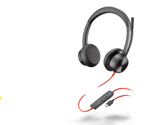 Poly BW 8225 Stereo -M USB-C HS +USB-C/A