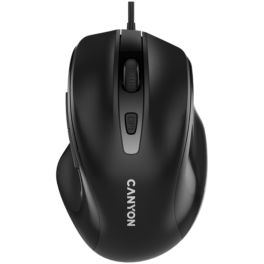 Mouse CANYON M-6 Wired Black CNE-CMS6 Negru