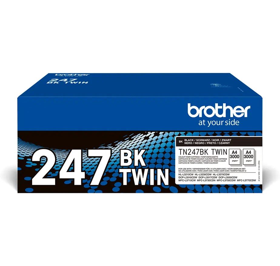 Toner TN-247BKTWIN, Brother, Negru