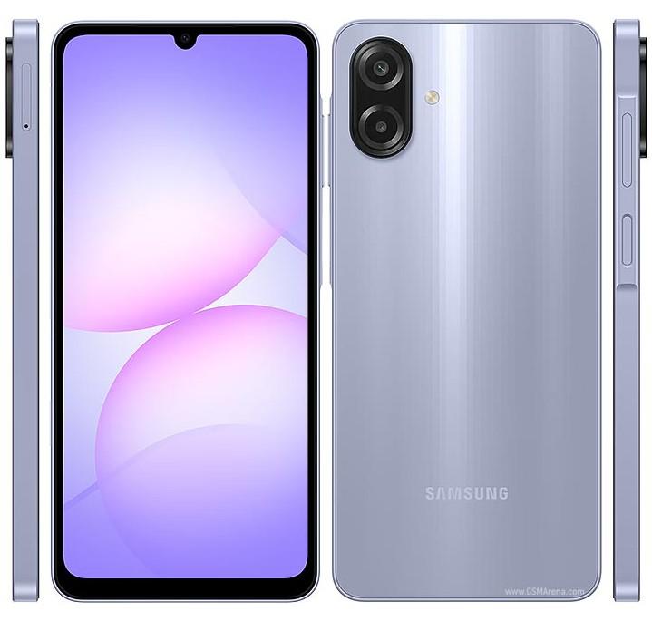 Telefon mobil Samsung Galaxy A07, 256GB, 8GB RAM, 4G, Light Violet