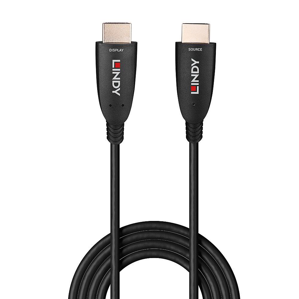 Cablu Lindy 50m HDMI 8k60, fibra optica