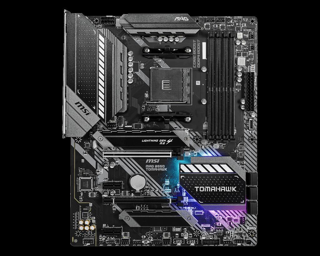 Placa de baza MSI MAG B550 TOMAHAWK, Socket AM4 5 Placa de baza MSI MAG B550 TOMAHAWK, Socket AM4 - imagine 5