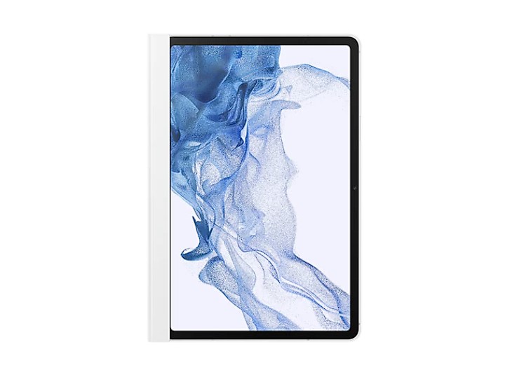 Husa de protectie Samsung Note View Cover pentru Galaxy Tab S7, S7 5G, S8, S8 5G, White