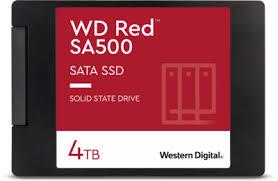 Solid State Drive (SSD) Western Digital Red NAS, SA500, 4TB, SATA