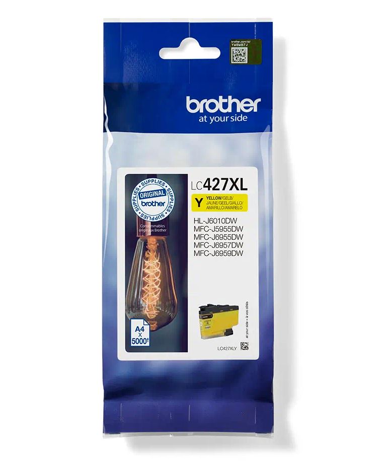 Cartus cerneala Brother XL, LC427XLY, Galben