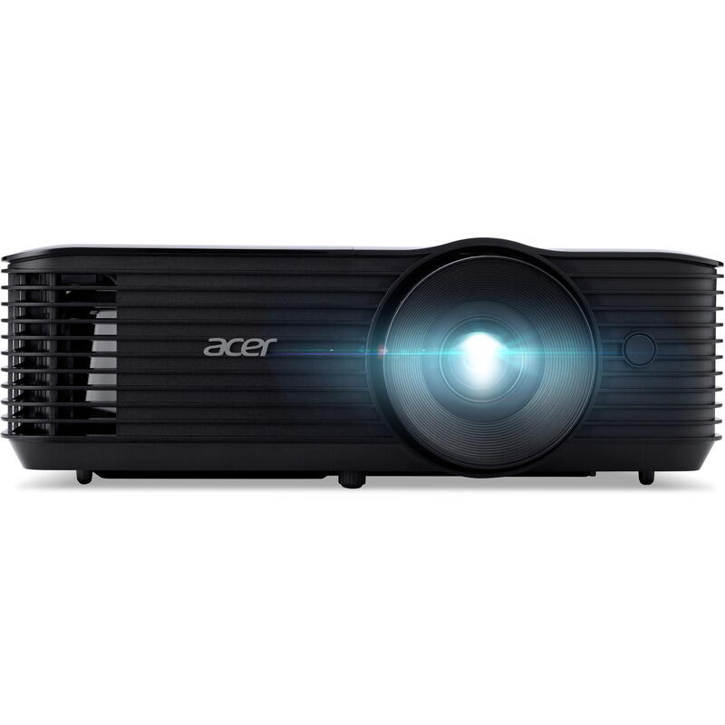 Videoproiector Acer X1228Hn, XGA 1024* 768, 4.800 lumen 4:3/ 16:9, 20.000:1, zoom optic 1.1x, boxa 3W, lampa 6.000 ore, DLP 3D ready, Negru