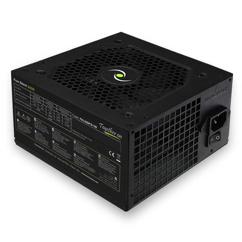 Sursa PC, TECNOWARE, Putere 500 W, Fan 12cm silentios