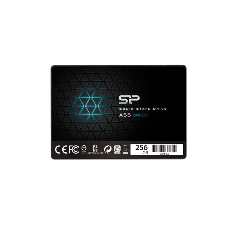Solid-State Drive (SSD) Silicon Power A55, 256GB, 3D NAND, 2.5", SATA III 2 Solid-State Drive (SSD) Silicon Power A55, 256GB, 3D NAND, 2.5", SATA III - imagine 2