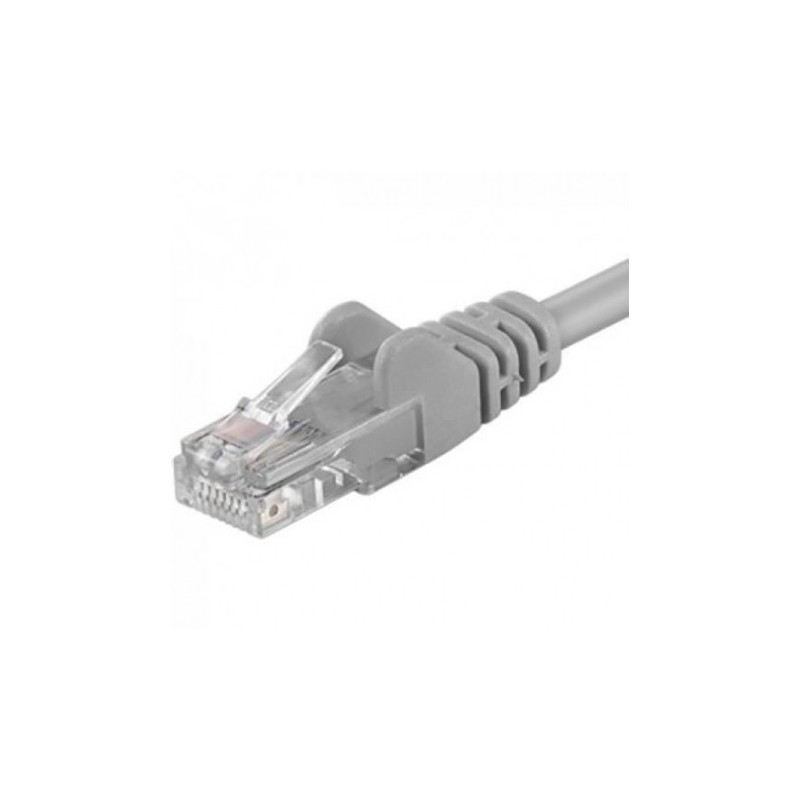Patchcord UTP EMTEX RJ45-RJ45 Cat.5e, LSZH, 0.5m, Gri