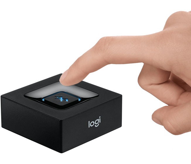 Adaptor audio bluetooth Logitech, 2 x RCA, Negru 2 Adaptor audio bluetooth Logitech, 2 x RCA, Negru - imagine 2