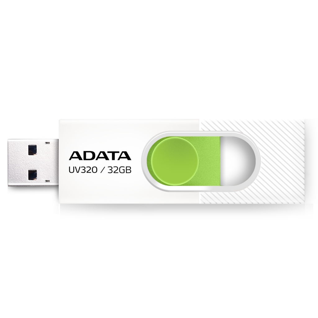 Memorie, Adata 32GB UV320 USB 3.2 Gen1-Flash Drive Alb